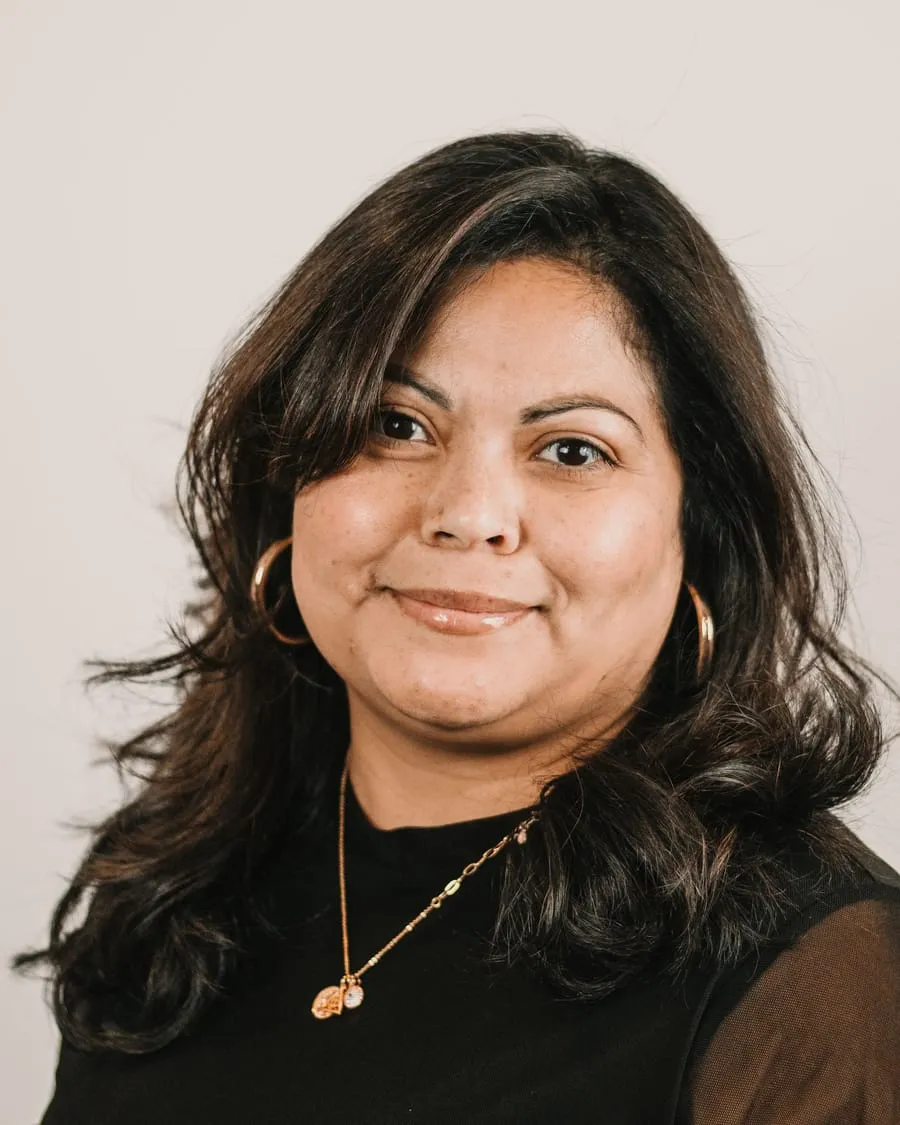 Lucia Castellanos, bookkeeping and payroll lead, smiling